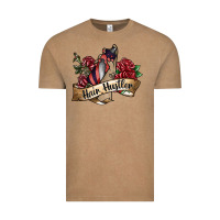 Vintage Coffee hair hustler spray Vintage Tee - SublimationCraftShop