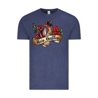 Vintage Denim hair hustler spray Vintage Tee - SublimationCraftShop