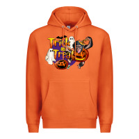 Carrot Trick Or Treat Chimpanzee Premium Hoodie - LillyAllenDesigns