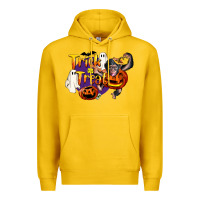 Lemon Trick Or Treat Chimpanzee Premium Hoodie - LillyAllenDesigns