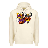 Sandshell Trick Or Treat Chimpanzee Premium Hoodie - LillyAllenDesigns