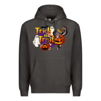 Smoke Trick Or Treat Chimpanzee Premium Hoodie - LillyAllenDesigns