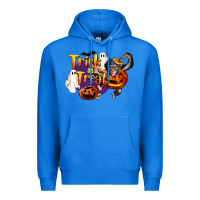 True Royal Trick Or Treat Chimpanzee Premium Hoodie - LillyAllenDesigns