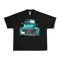 Black western truck front view Urban Heavy Tee - FaDigitalArtStudio