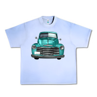 Grape Ice western truck front view Urban Heavy Tee - FaDigitalArtStudio
