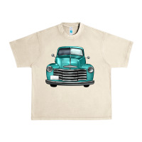 Sandshell western truck front view Urban Heavy Tee - FaDigitalArtStudio