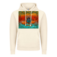 Vintage Artic thankful with turkey and pumpkins Vintage Hoodie - RanaPortraitStore