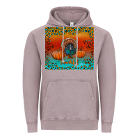 Vintage Zinc thankful with turkey and pumpkins Vintage Hoodie - RanaPortraitStore
