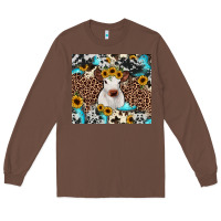 Chestnut western calf Long Sleeve Tee - JahusDesignShop