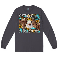 Smoke western calf Long Sleeve Tee - JahusDesignShop
