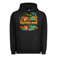 Pigment Black registered nurse pumpkin Urban Hoodie - NancyCooperArtShop