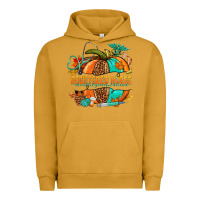 Pigment Peanut Butter registered nurse pumpkin Urban Hoodie - NancyCooperArtShop