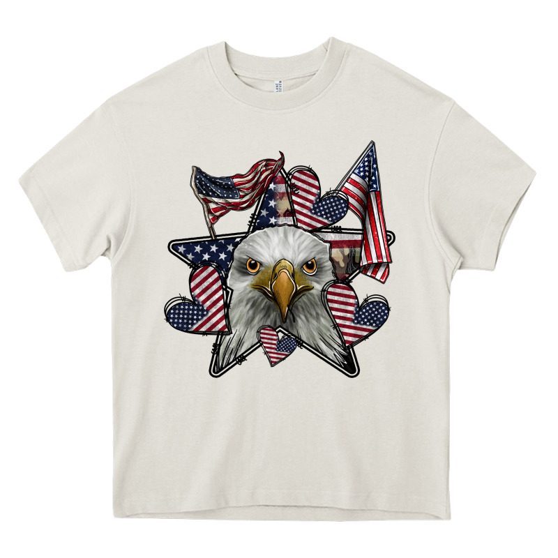 Eagle Star Png Heavy Core Tee by SublimationCraftShop | Teevron