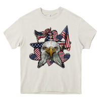 Cream eagle star png Heavy Core Tee - SublimationCraftShop