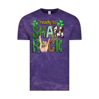 Cloud Purple Ready to shamrock St. Patrick's Day Vintage Tee - Neo Western