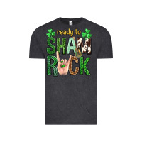 Vintage Black Ready to shamrock St. Patrick's Day Vintage Tee - Neo Western