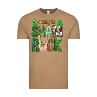 Vintage Coffee Ready to shamrock St. Patrick's Day Vintage Tee - Neo Western