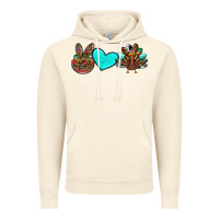 Vintage Artic peace love thanksgiving turkey Vintage Hoodie - RanaPortraitStore