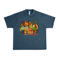 Midnight Navy hallo fall Urban Heavy Tee - RacoonDesign