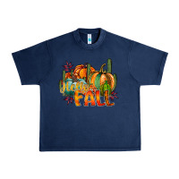 Navy hallo fall Urban Heavy Tee - RacoonDesign