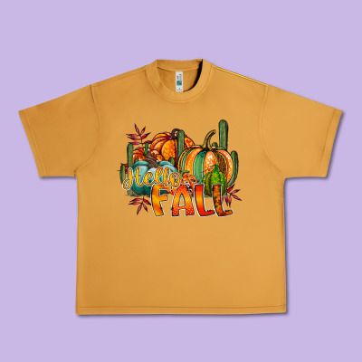 Hallo Fall Urban Heavy Tee Designed By Racoondesign