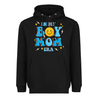 Black in my boy mom era Heavyweight Hoodie - MaliasSmallBusiness