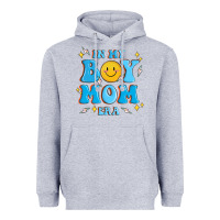 Heather Grey in my boy mom era Heavyweight Hoodie - MaliasSmallBusiness
