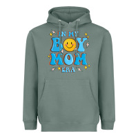 Sage in my boy mom era Heavyweight Hoodie - MaliasSmallBusiness