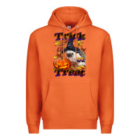 Carrot Halloween Hedgehog Trick Or Treat Premium Hoodie - LillyAllenDesigns