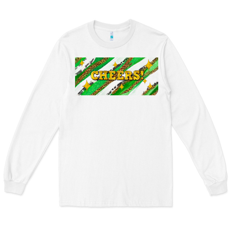 Leopar And Cowhide With Cheers Long Sleeve Tee by AdoDesignShop | Teevron