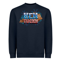 Navy Fourth of July Kentucky Heavyweight Sweatshirt - Neo Western