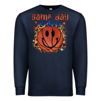 Navy game day vibes Premium Sweatshirt - MaliasSmallBusiness