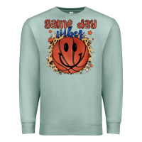 Seafoam game day vibes Premium Sweatshirt - MaliasSmallBusiness