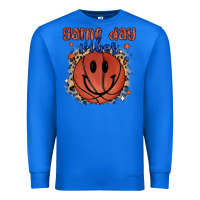 True Royal game day vibes Premium Sweatshirt - MaliasSmallBusiness