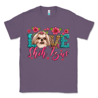 Lavender love shih tzus Classic Tee - JahusDesignShop