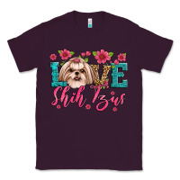 Plum love shih tzus Classic Tee - JahusDesignShop