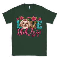 Sports Green love shih tzus Classic Tee - JahusDesignShop