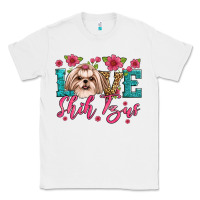 White love shih tzus Classic Tee - JahusDesignShop