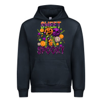 Navy Sweet and Spooky Urban Hoodie - texasbilliewilder