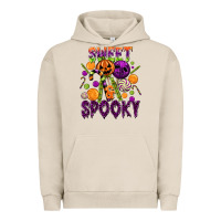 Pigment French Oak Sweet and Spooky Urban Hoodie - texasbilliewilder