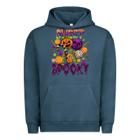 Pigment Midnight Navy Sweet and Spooky Urban Hoodie - texasbilliewilder