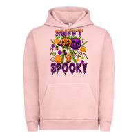 Pigment Salmon Sweet and Spooky Urban Hoodie - texasbilliewilder