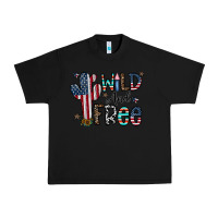 Black wild and free Urban Heavy Tee - CowhideDigitalArt