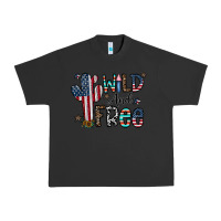 Pigment Black wild and free Urban Heavy Tee - CowhideDigitalArt