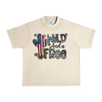 Sandshell wild and free Urban Heavy Tee - CowhideDigitalArt