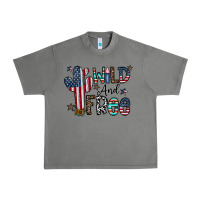 Tornado wild and free Urban Heavy Tee - CowhideDigitalArt