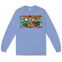 Colony Blue fall gnomes truck sippy cup Long Sleeve Tee - Artiststas