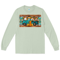 Matcha fall gnomes truck sippy cup Long Sleeve Tee - Artiststas
