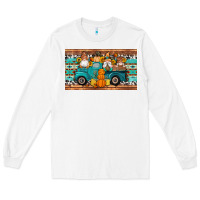 White fall gnomes truck sippy cup Long Sleeve Tee - Artiststas