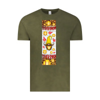 Vintage Olive softball football penwraps Vintage Tee - HRA Design Shop